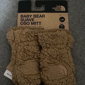 The North Face Baby Bear Suave Mittens - Brown